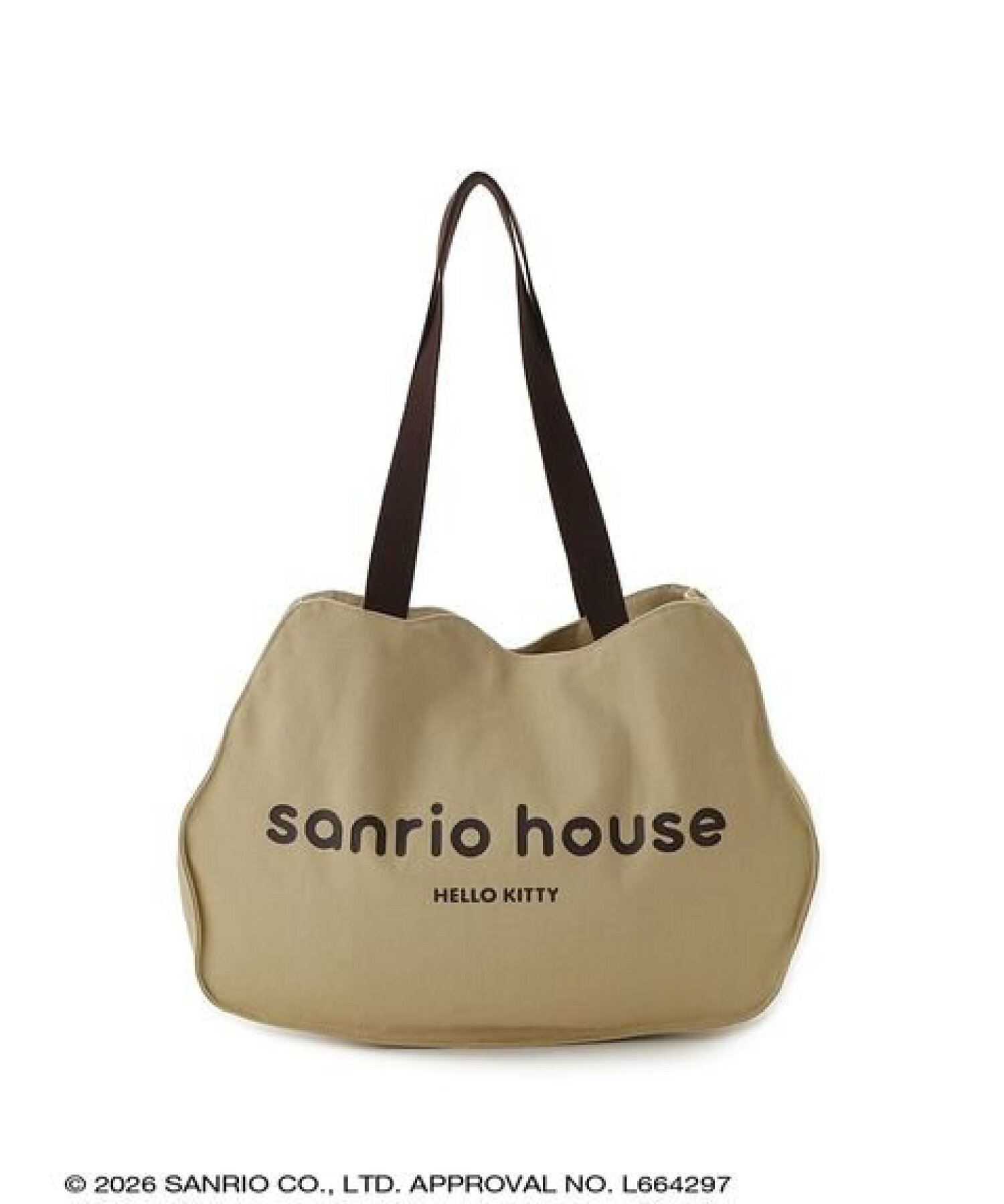 🆕【⭐訂購⭐】 🇯🇵日本直送 🌀 #SanrioHouse #Kitty 臉型 大容量單肩包［4款選］🌀[ELDD-0034][260425]