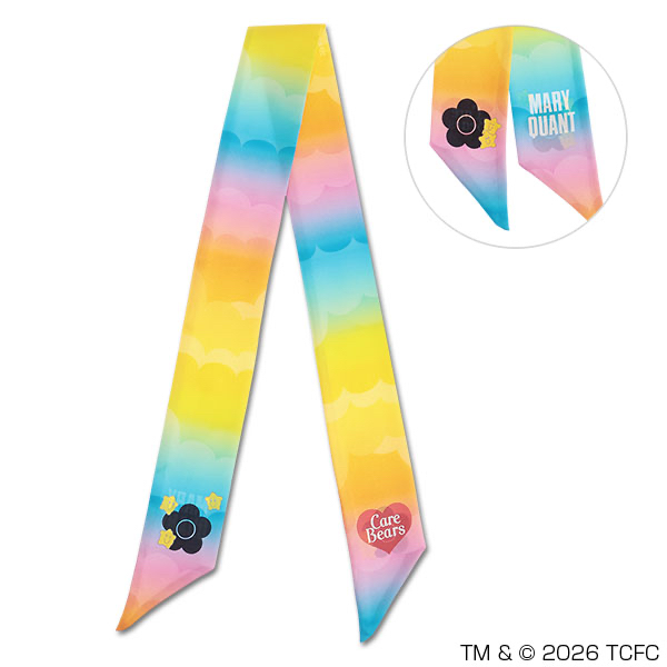 🎀【預訂】MARY QUANT x Care Bears Ribbon scarf  M