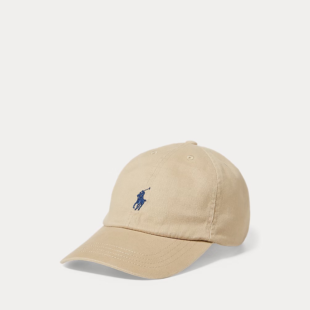【夏天必備】Polo Ralph Lauren 經典小馬刺繡棒球帽 - 100% 純棉斜紋布/柔軟透氣不壓頭