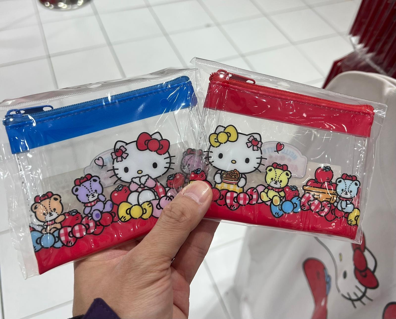 Hello Kitty Apple Cafe 小膠套拉鍊袋