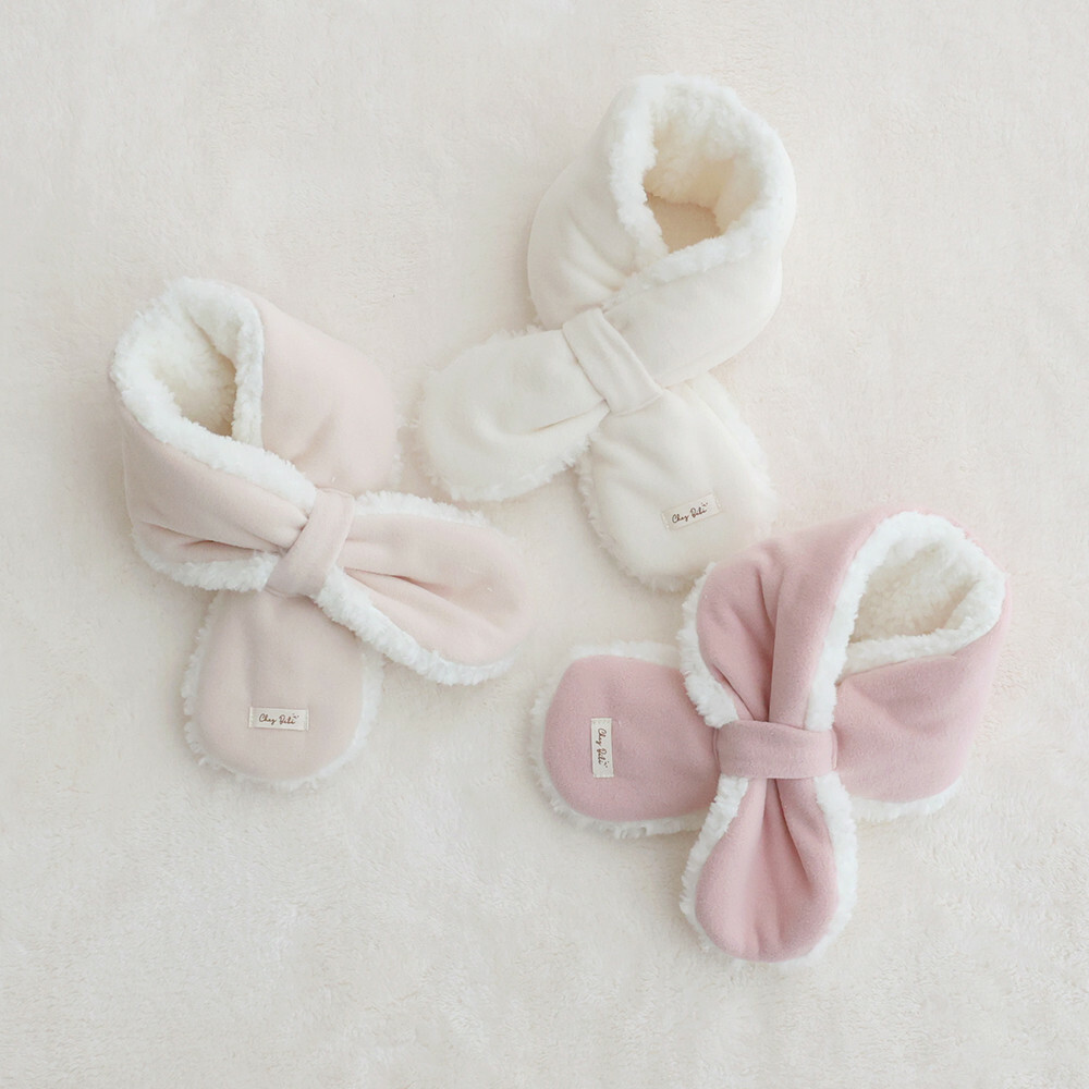 Chezbébé 動物朋友雙面頸巾