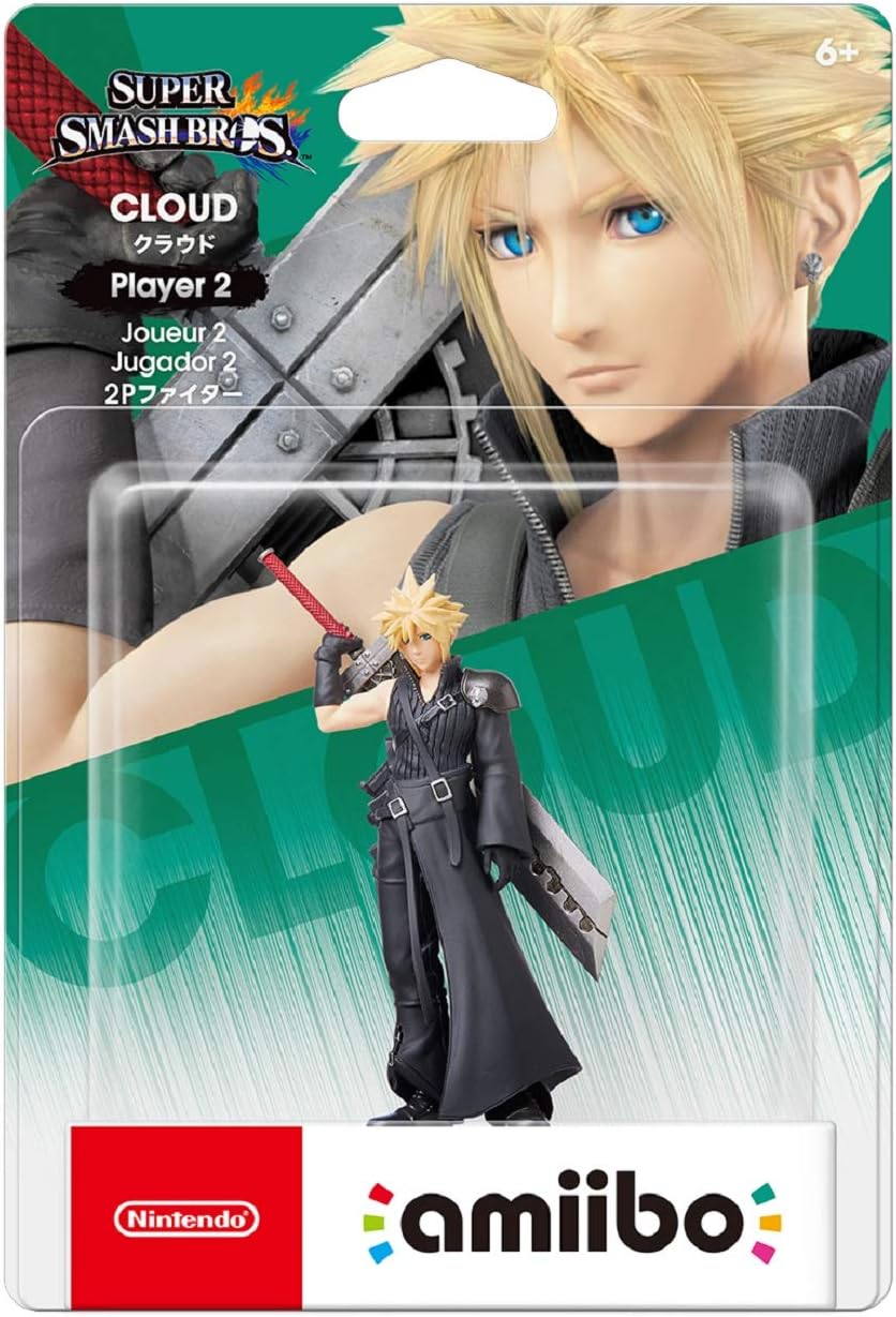  [現貨][amiibo] 克勞德【2P配色】 (任天堂明星大亂鬥系列) 