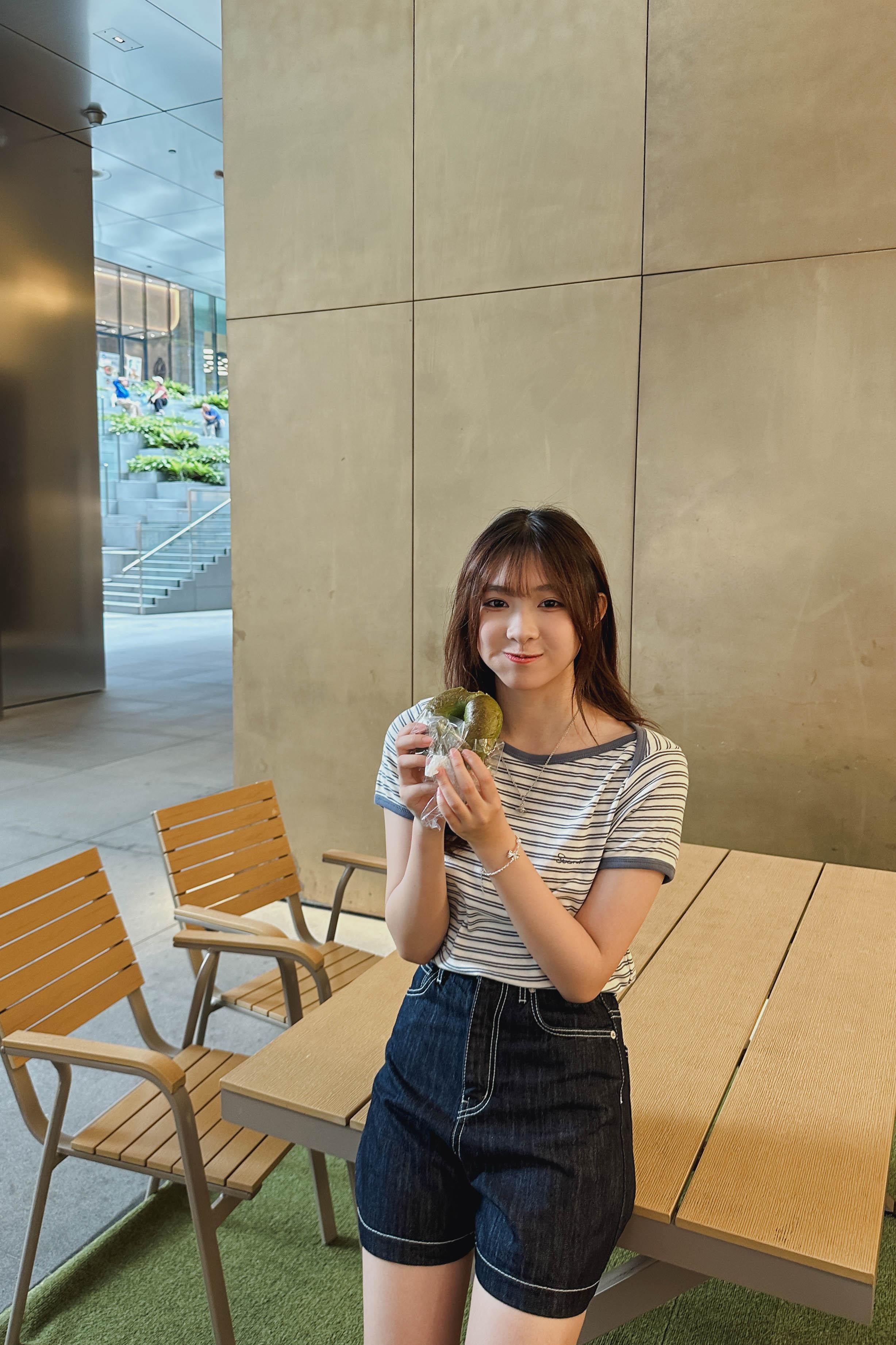橫紋包邊BB衫Tee (兩色入)