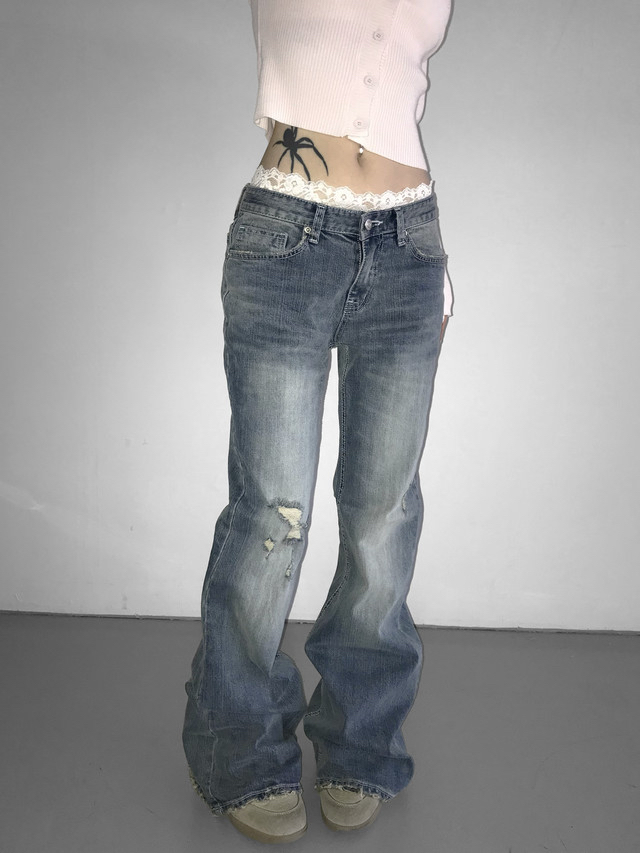 Lace Trim Layering Shorts