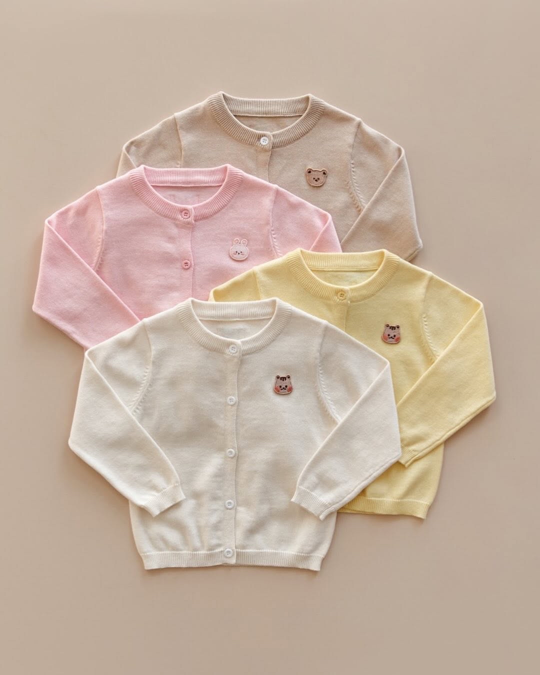 26S/S🌸DTD BASIC春日綿綿純色開衫