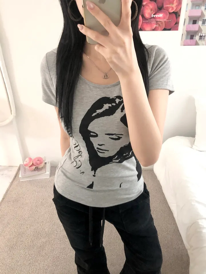 Hooded Slim-Fit Graphic Tee
