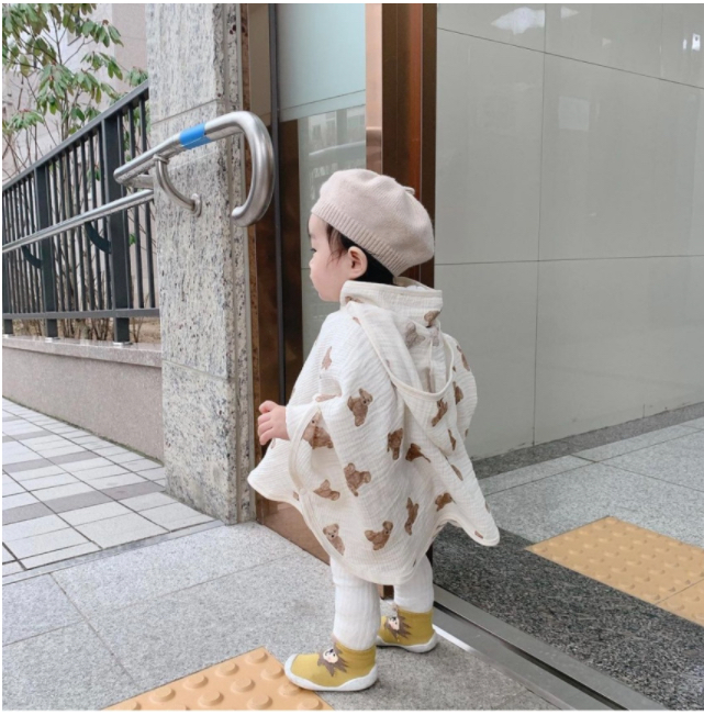 Pastle Bubble 二重紗多用途斗蓬