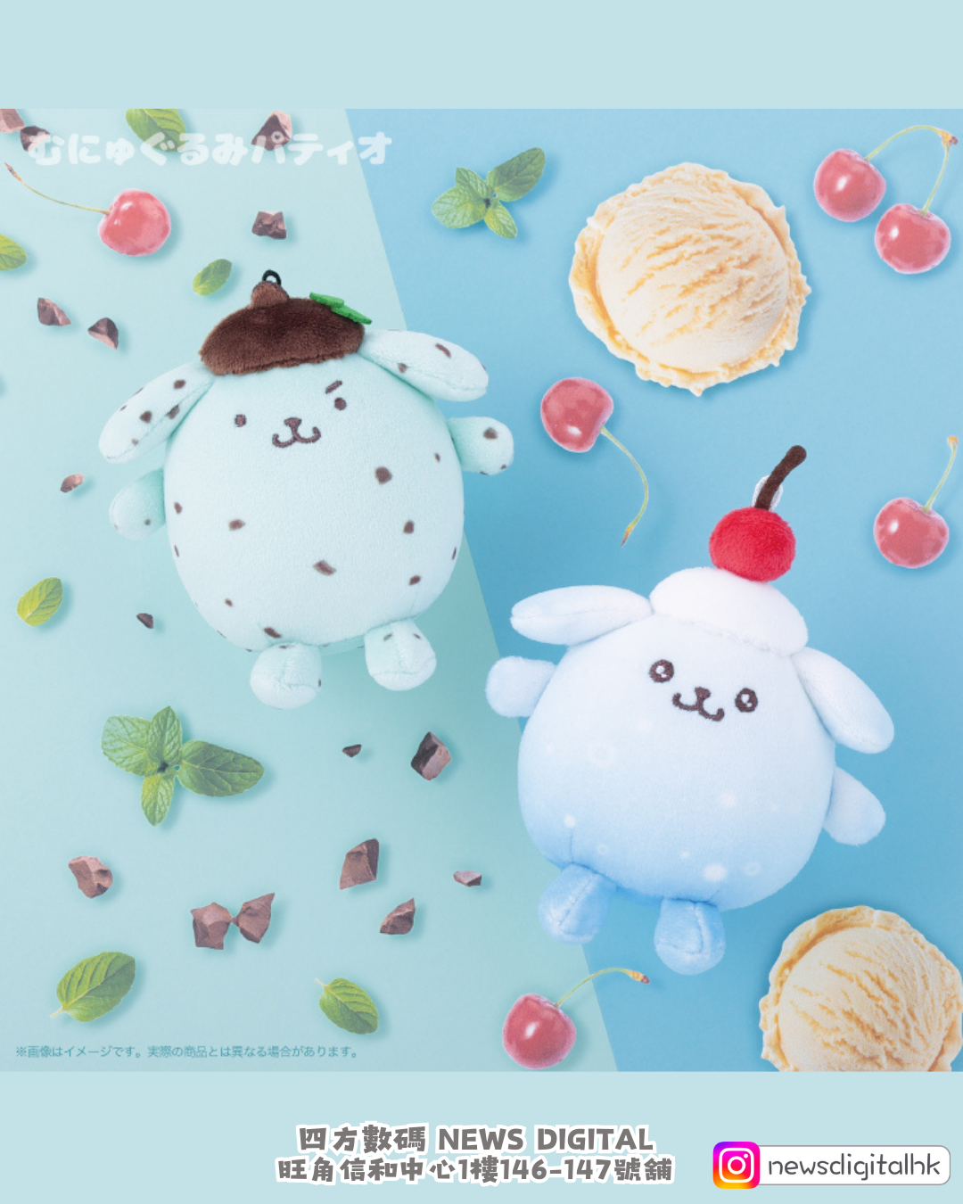 [新款預訂-6月上旬到貨] 🇯🇵Sanrio 布甸狗美食系列掛飾