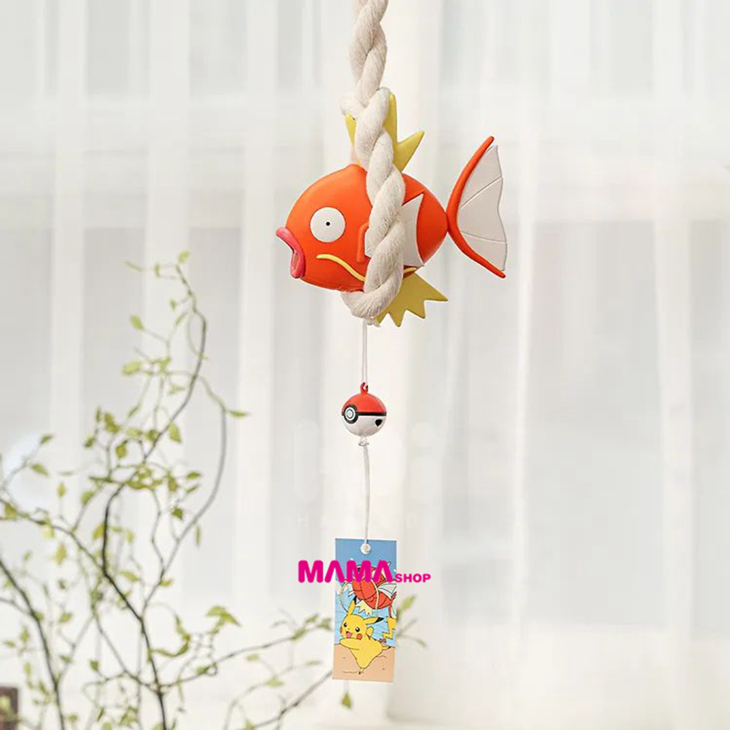 韓國直送 Pokémon 鯉魚王風鈴