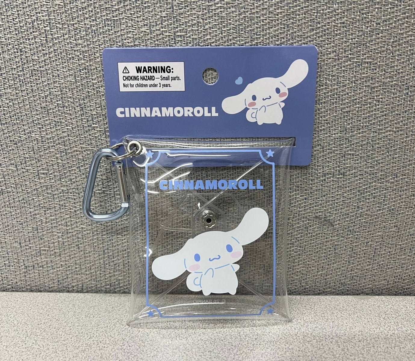 🎌日本直送🎌Sanrio 卡通 爬山扣連透明萬用袋
