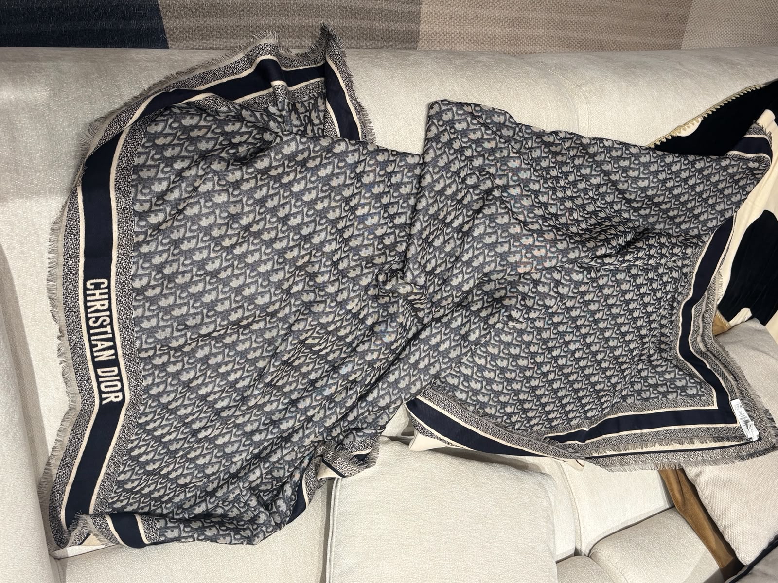 Dior Scarf 100%Authentic, 99%New