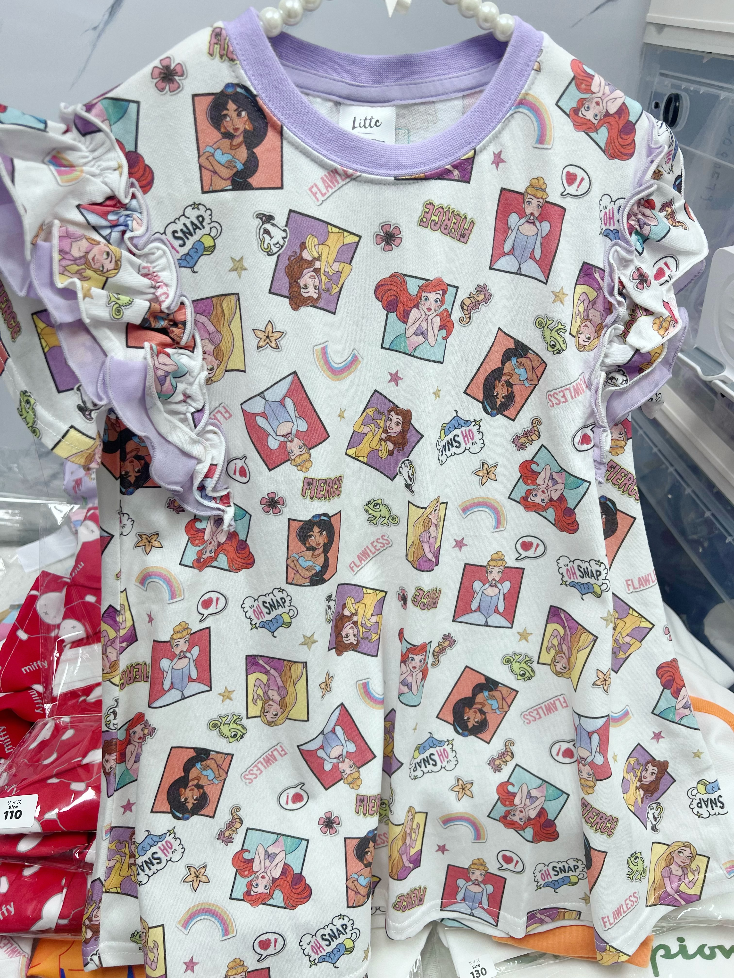 ▫️現貨▫️Littc x Disney公主滿印裙Size90