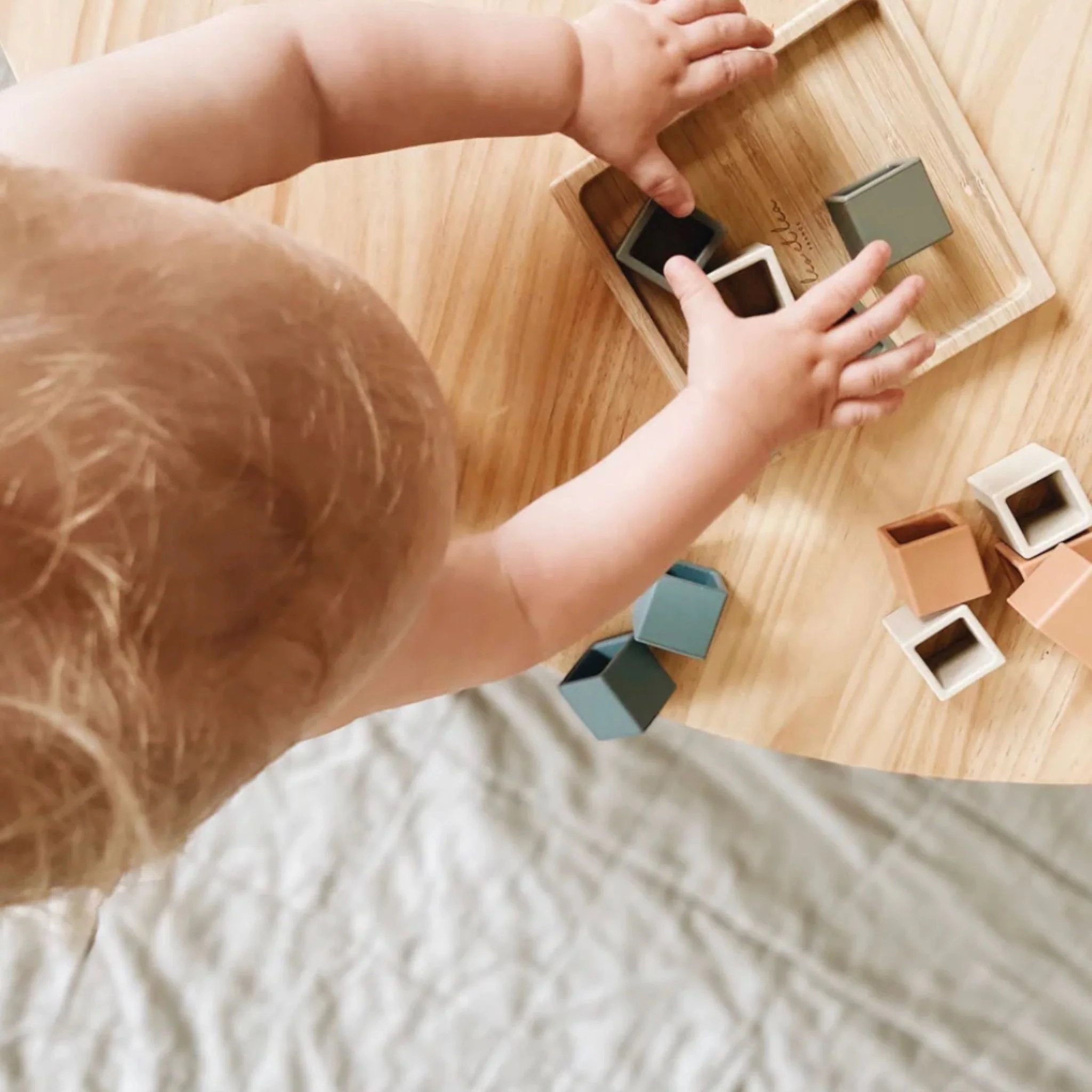 leo et lea Würfelpuzzle "Cube Naturel"