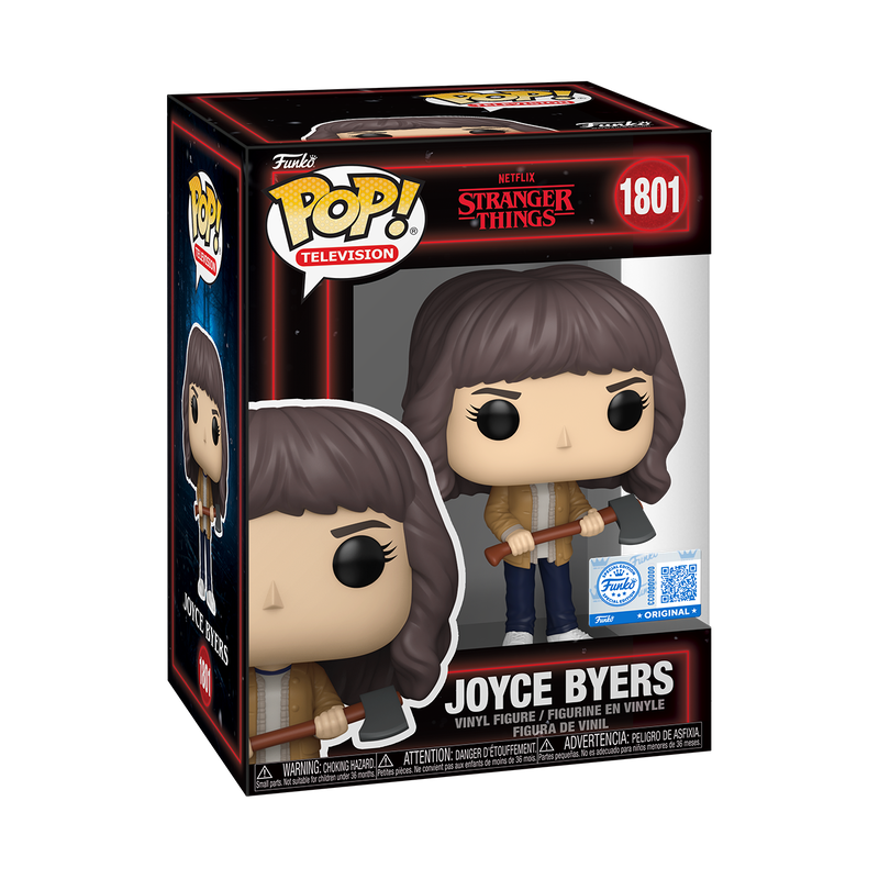 📦訂購 美國代購 Funko POP! STRANGER THINGS Joyce Byers with Axe Figure 怪奇物語 模型
