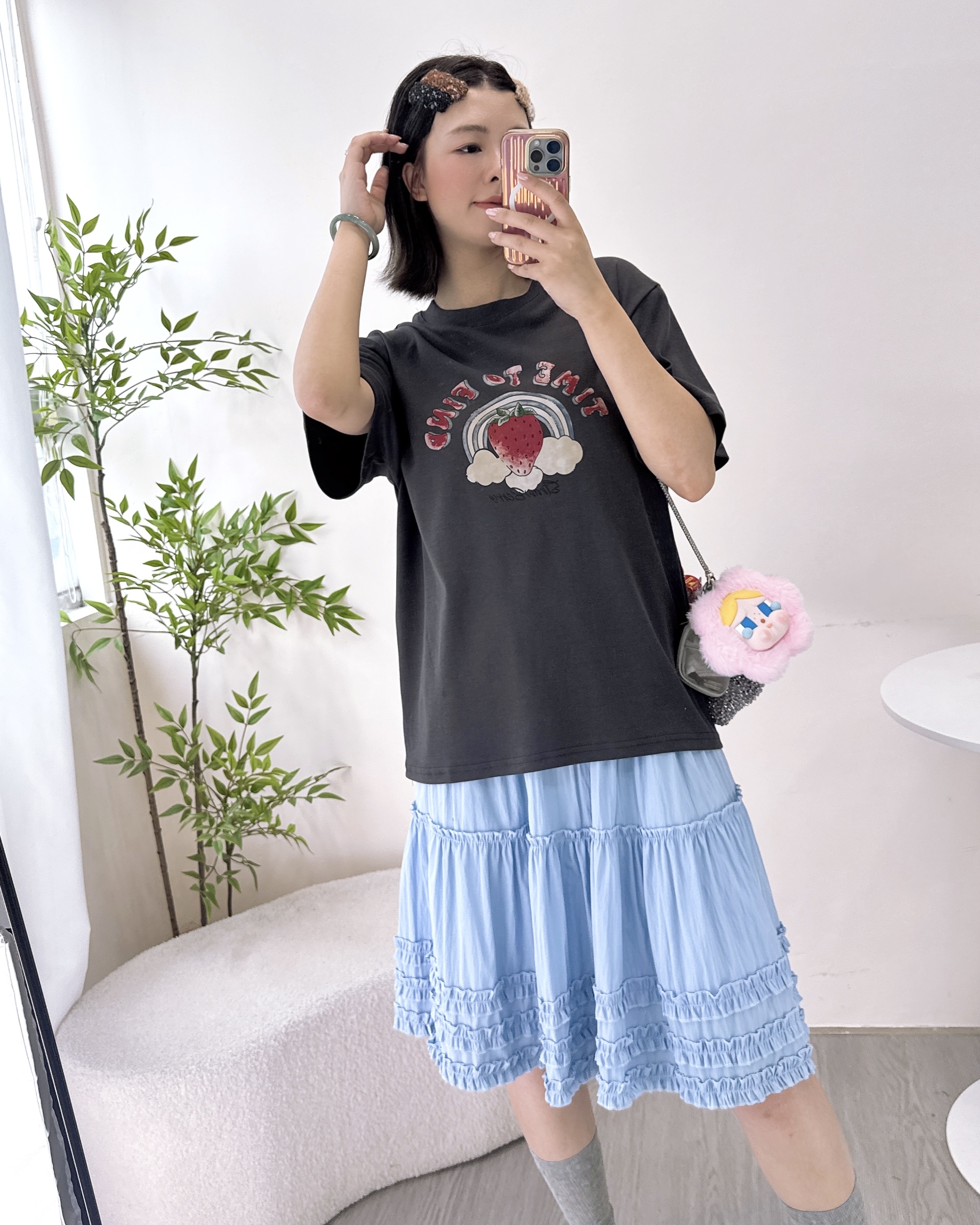 極親膚純棉士多啤梨上衣 3色