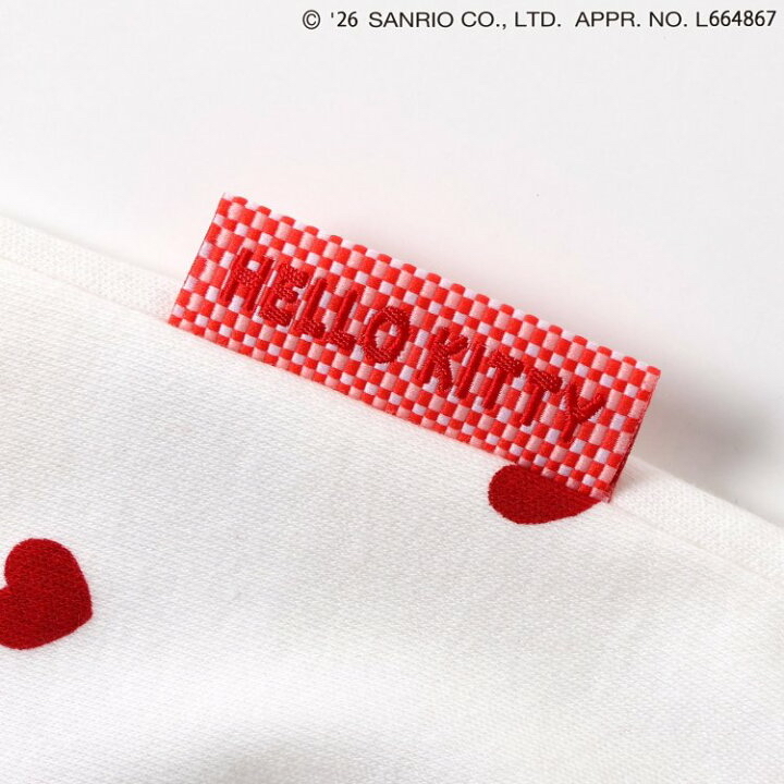 🇯🇵預訂 日本直送🇯🇵Apres les cours x Sanrio系列兩色愛心波點人物圍兜短袖包屁衣