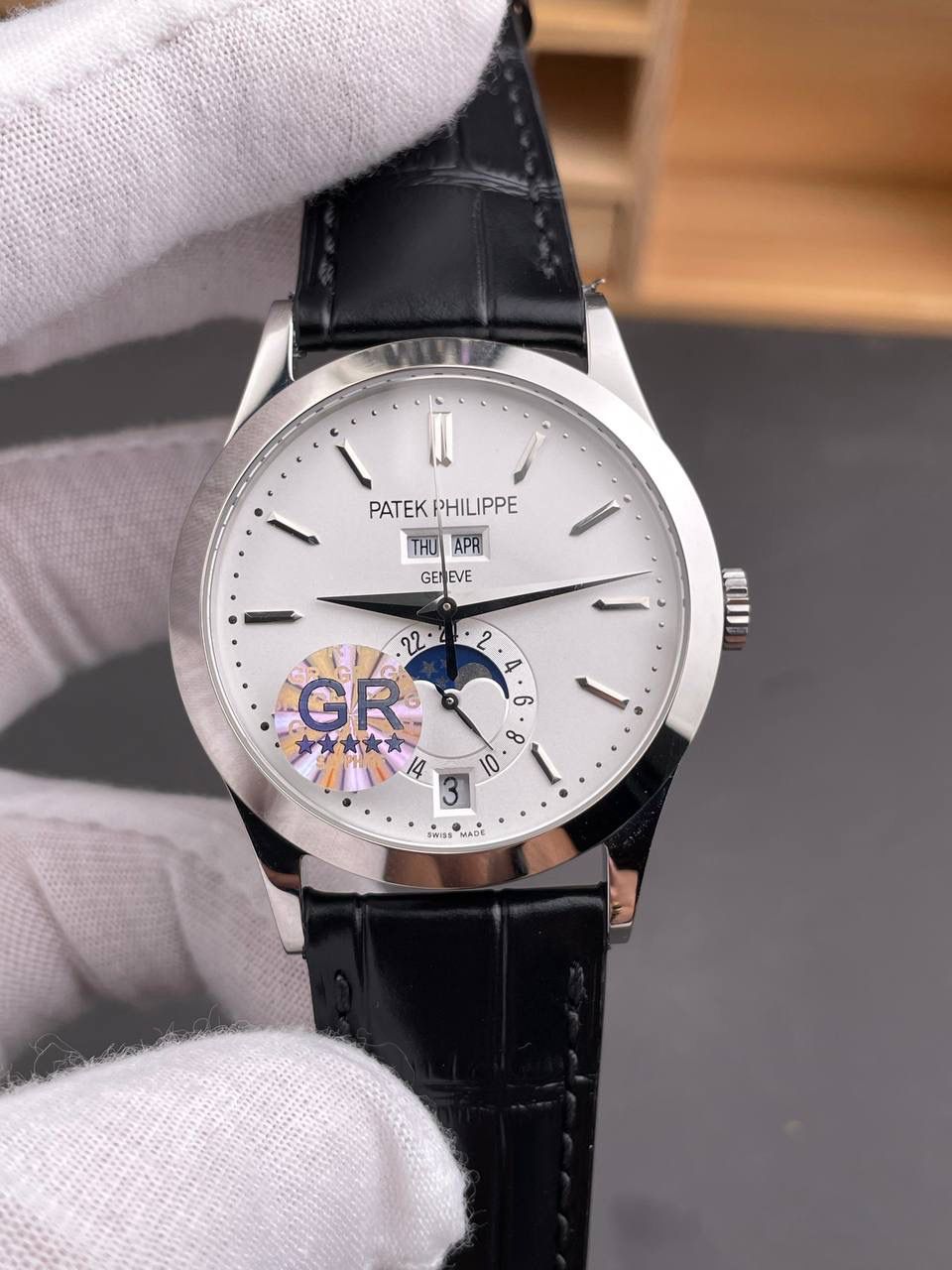 百达翡丽复杂功能系列男士自动机械腕表