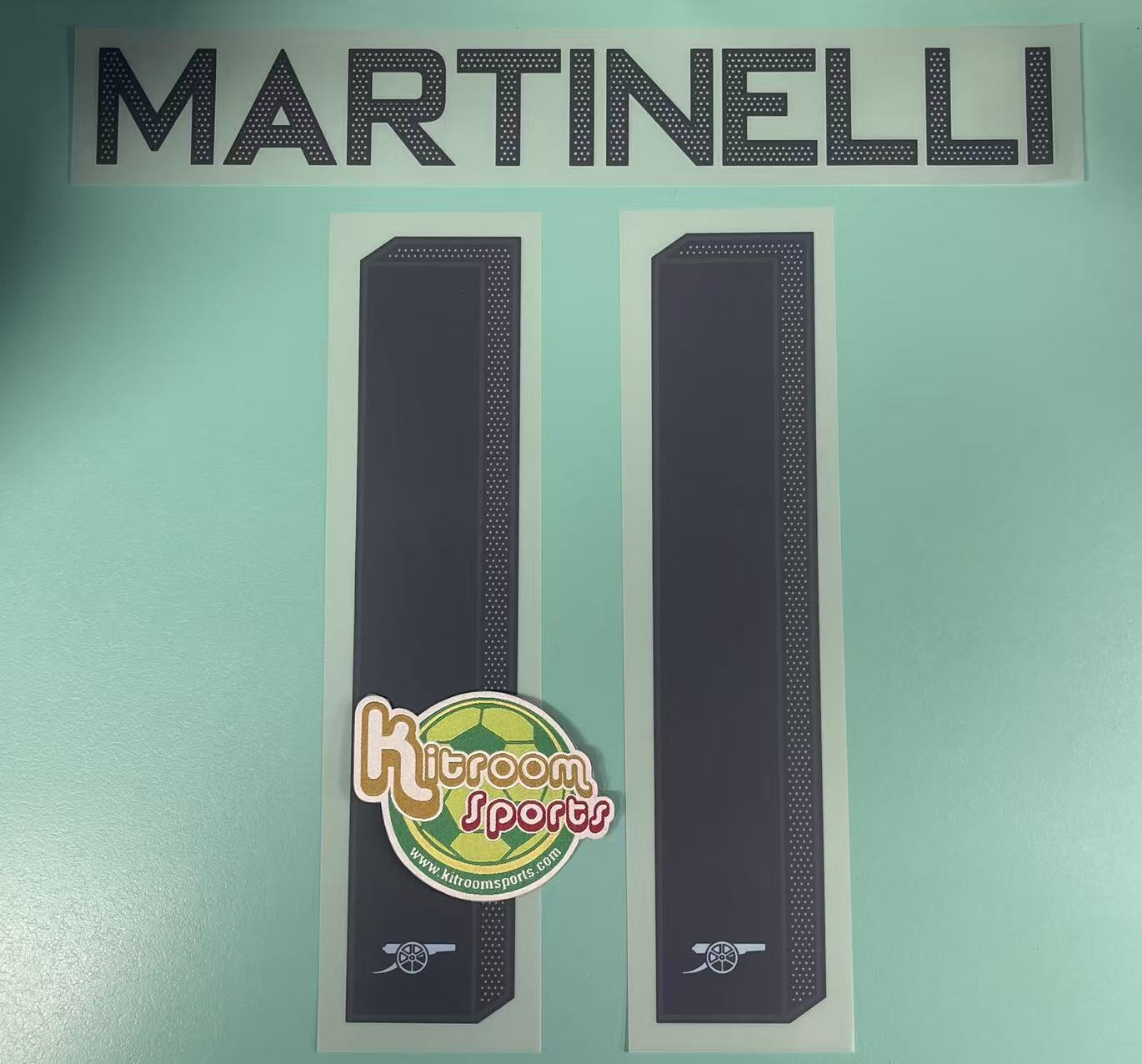 2022-23 Arsenal 3RD UCL Nameset #11 MARTINELLI