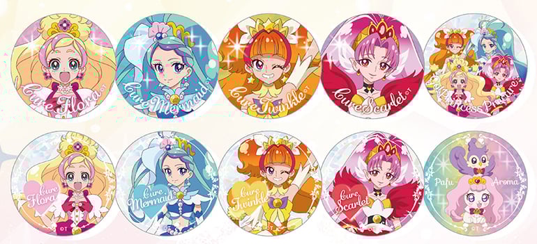 Go公主光之美少女 BIC CAMERA限定 盲抽鑽閃襟章 #P-PCG0945 (PRE-ORDER) [2026/02]