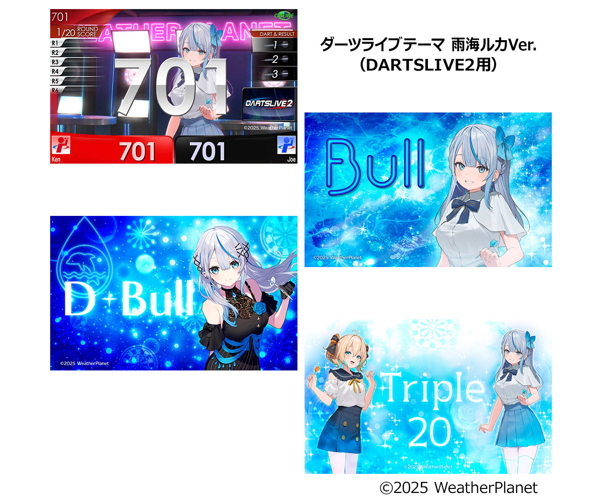 DARTSLIVE Weather Planet DARTS SET