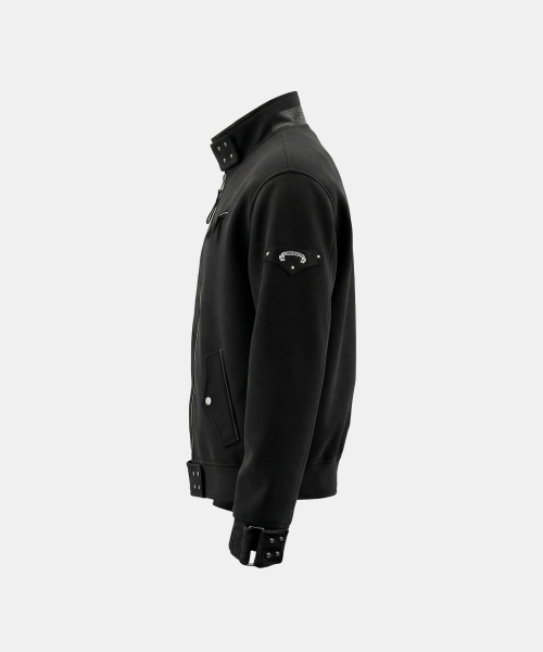 Viper41 Wool High Neck Jacket - Brown - 바이퍼41 울 하이넥 자켓 - 블랙