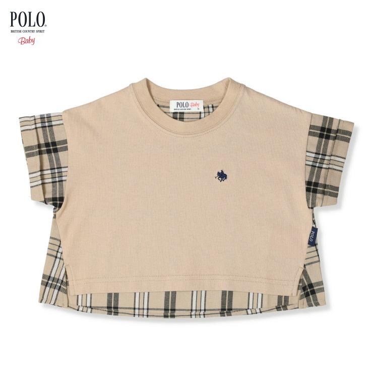 🇯🇵限量預訂 日本直送🇯🇵Polo Baby小馬刺繡格紋短袖T恤