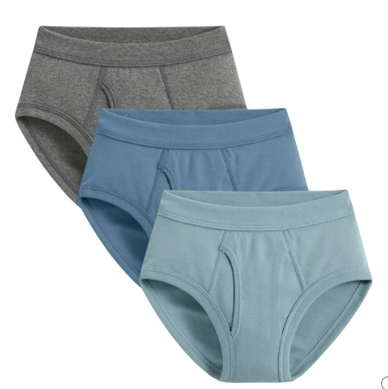 羅紋三角褲(3入)-男童