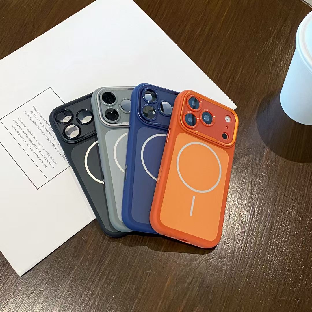 iPhone 17 Pro/ 17 Pro Max 原机精孔MagSafe磁吸壳 | 镜头全包防护 | 软边硬背 | 独立相机按键