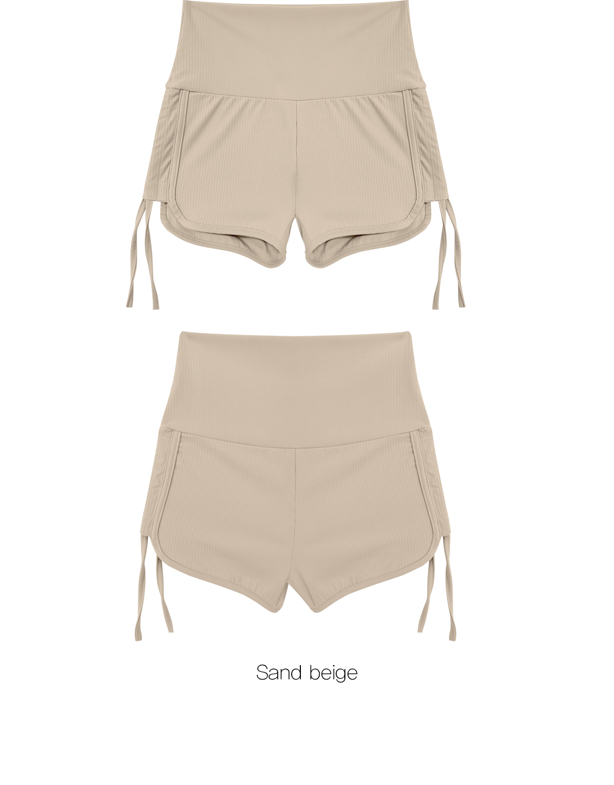 【束帶短褲】預購_DEVI-B0074 Double Strap Dolphin Pants
