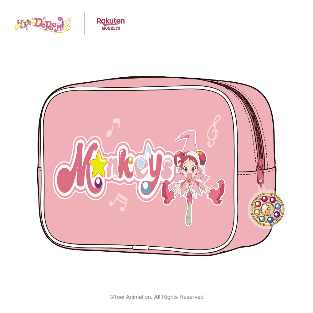 《Pre-Order》化妝包｜小魔女DoReMi X 台灣樂天桃猿商品 (26D27-P)