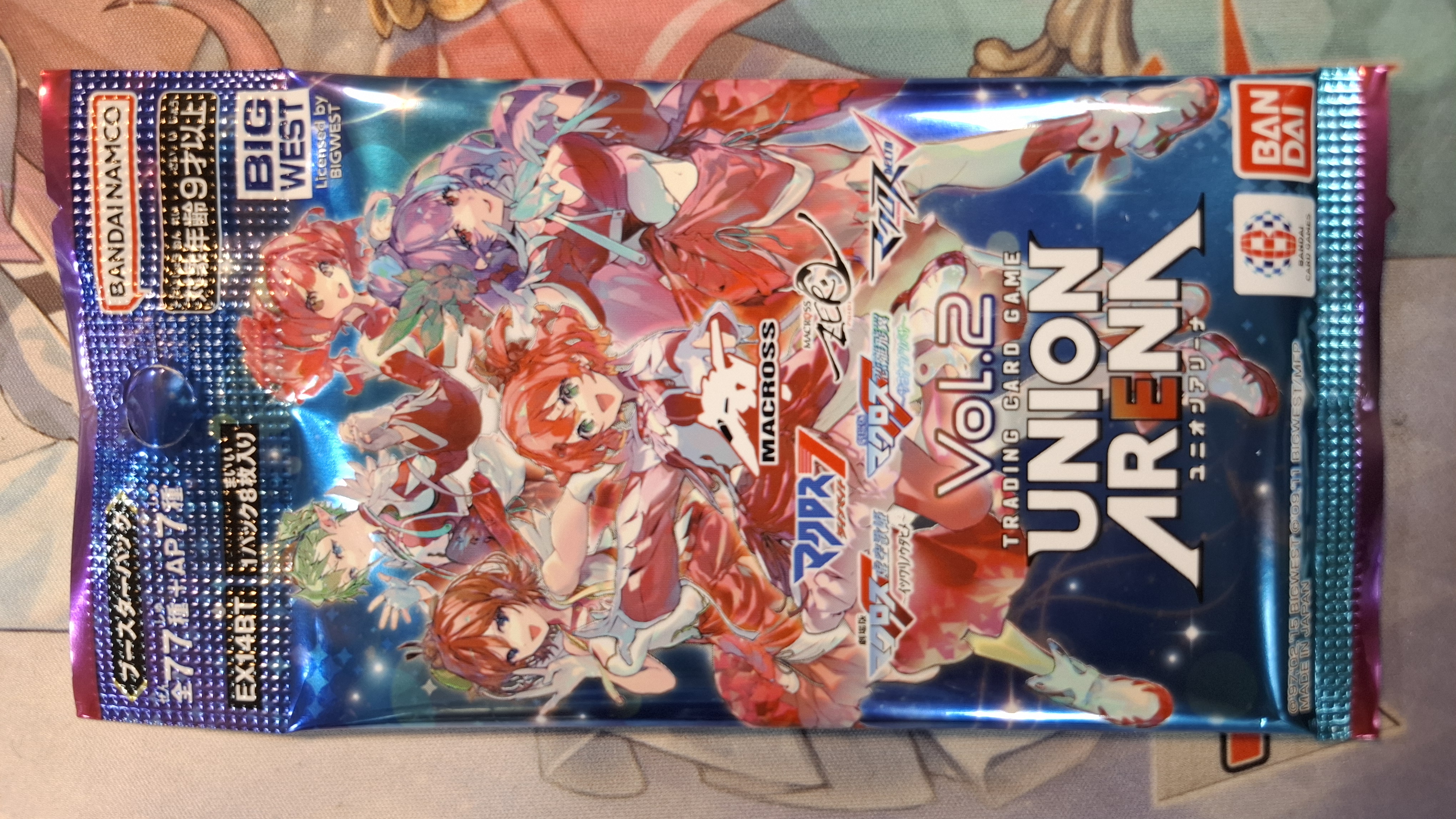 【EX14BT】UNION ARENA「MACROSS」系列 Vol.2 補充包 單包