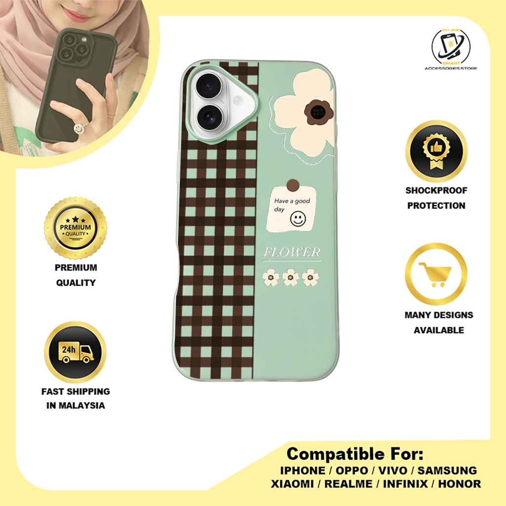 JELLY CASE PHONE FOR IPHONE - DESIGN FLOWER G