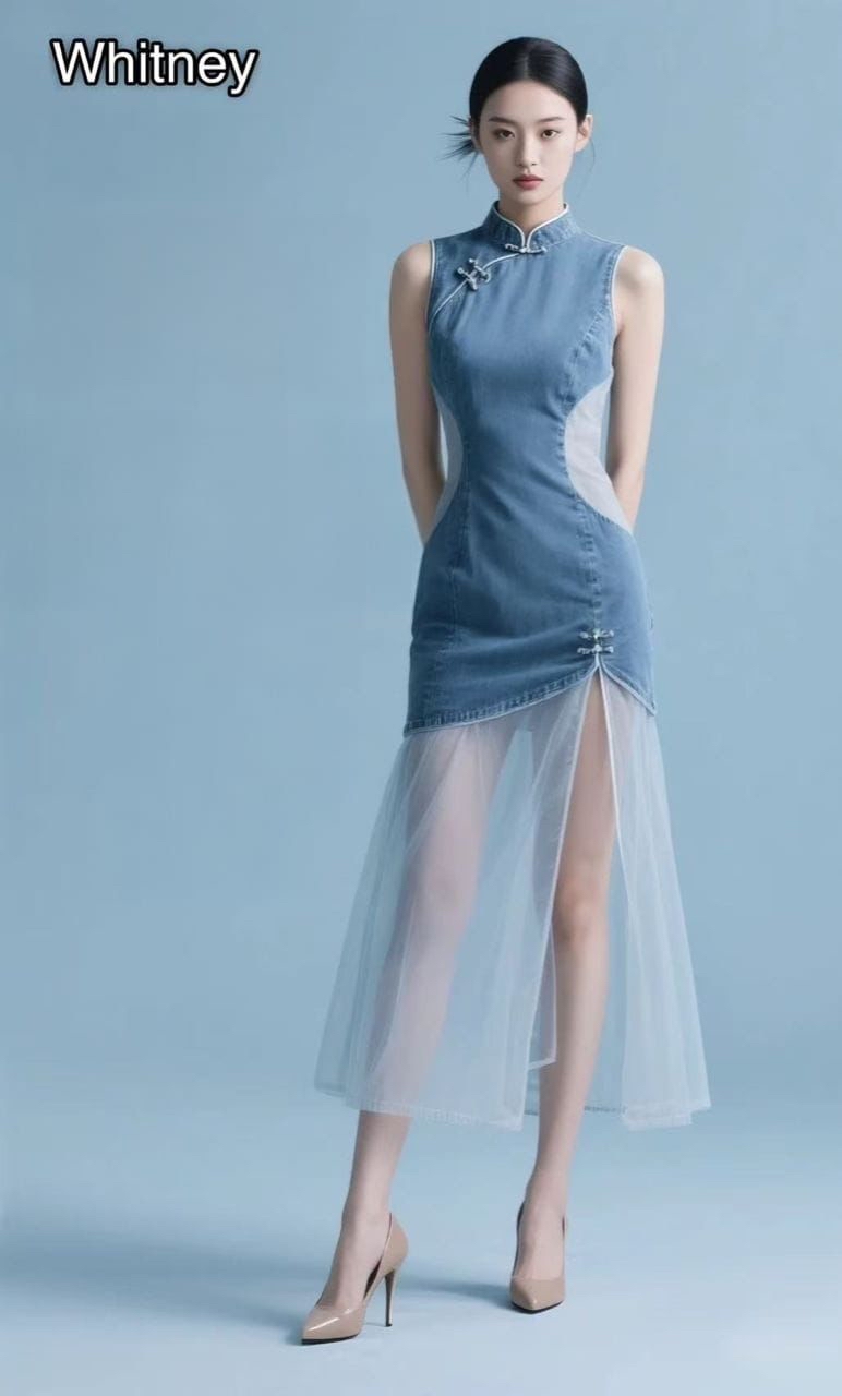 7703 cny Dress