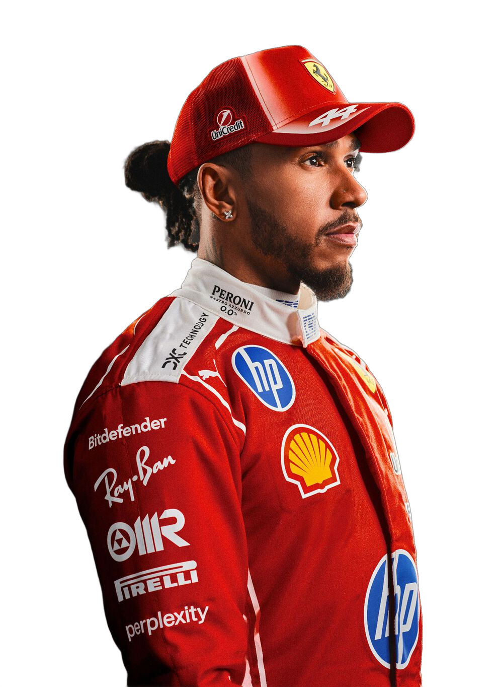 F1 Scuderia Ferrari 法拉利車隊 2026 Lewis Hamilton 車手Cap帽 701239000