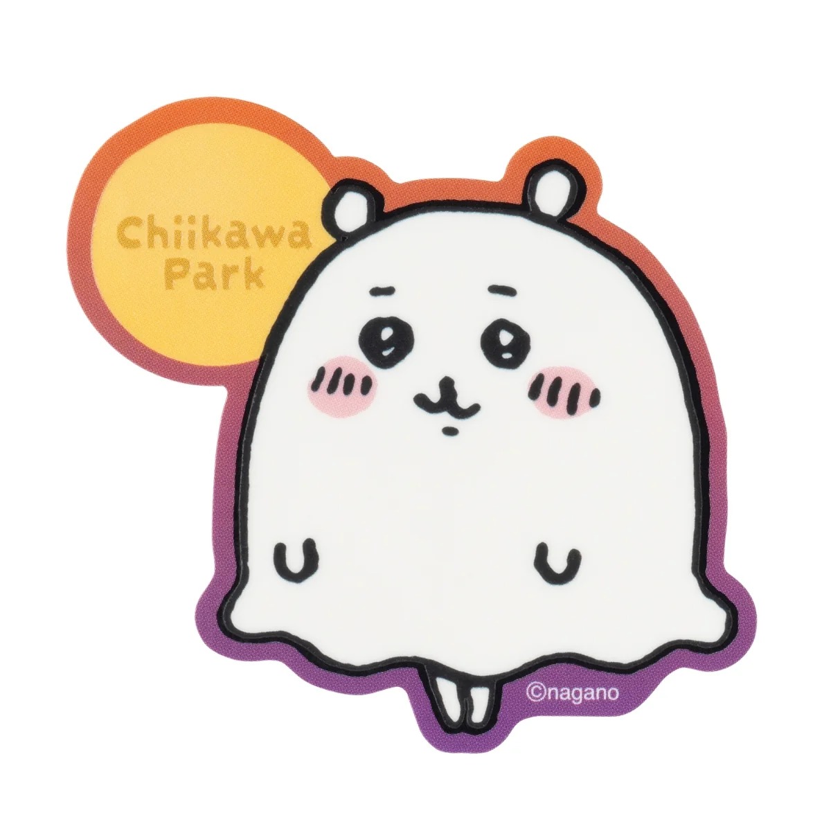 🎀【預訂】Chiikawa Park Halloween 2026 夜光貼紙 - Chiikawa