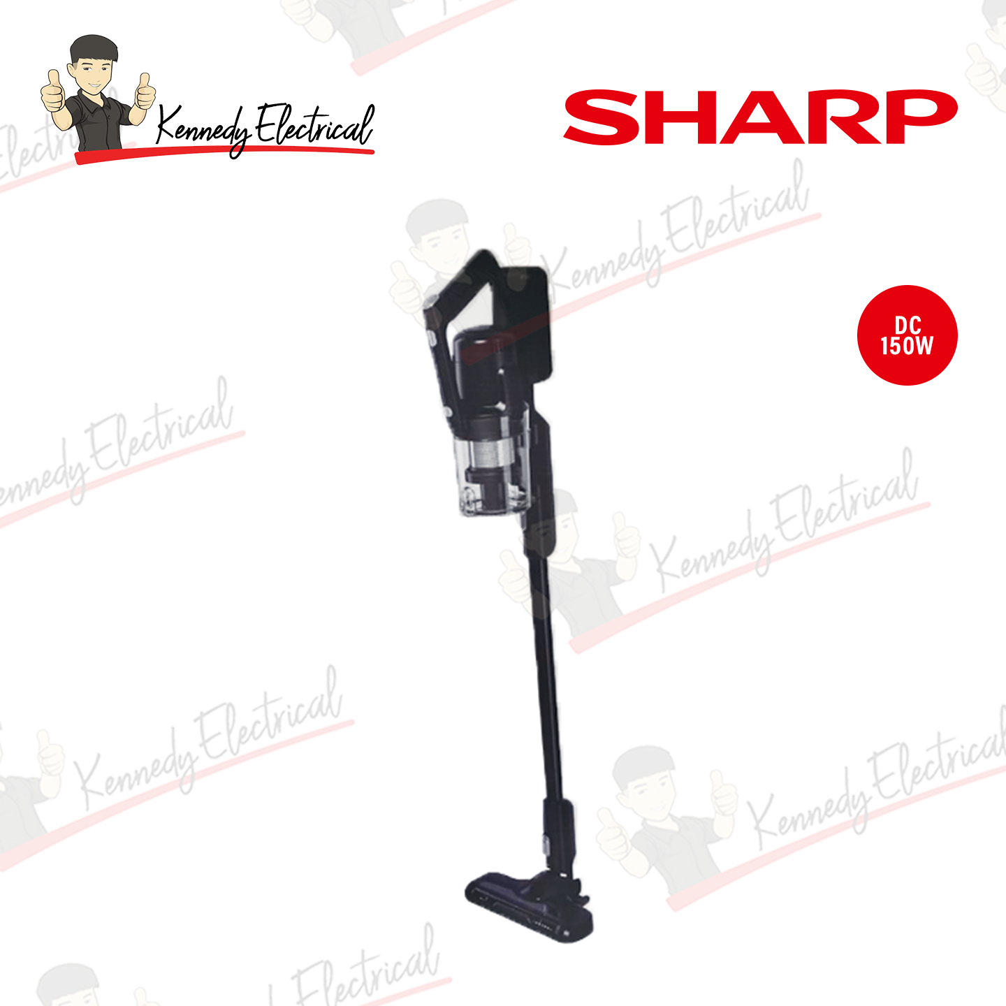 Sharp Cordless Stick Vacuum Cleaner (ECCS15MB)