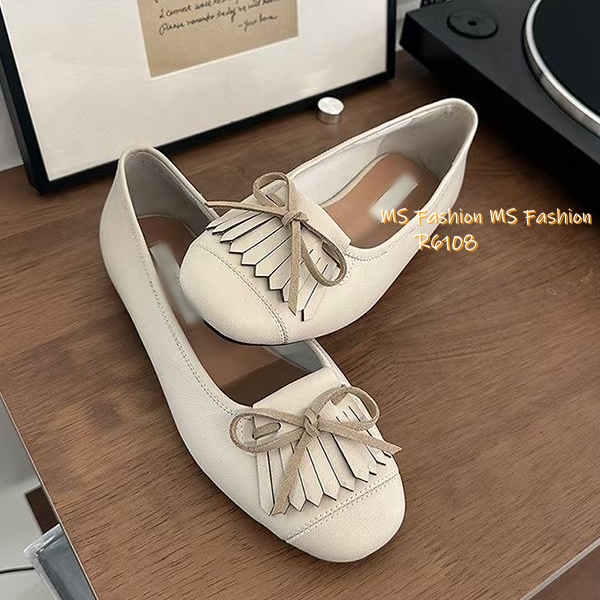 R6108 韓國🇰🇷真皮soso蝴蝶結鞋仔