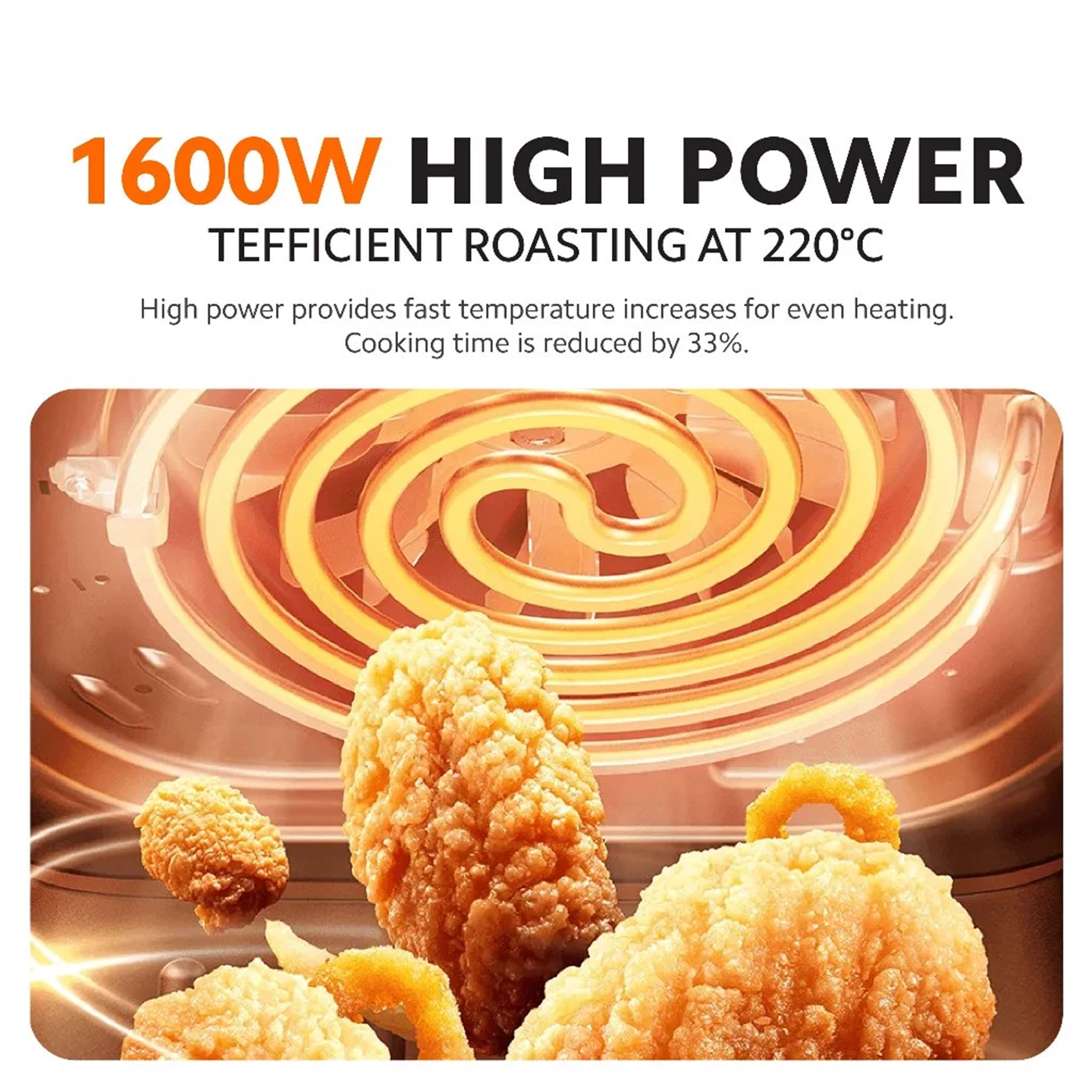 Xiaomi 5.5L Smart Air Fryer Visual Window (BHR8239GB)