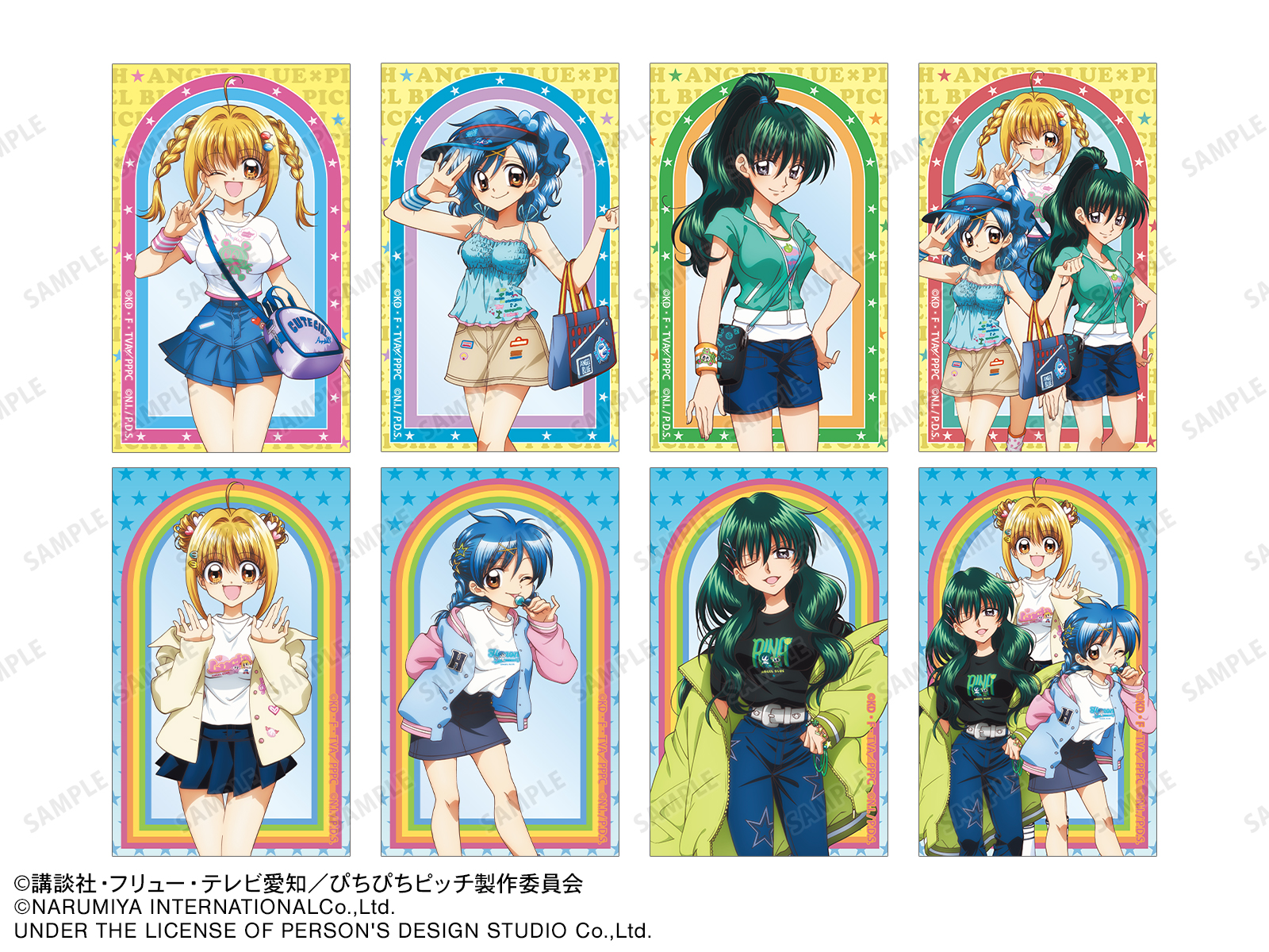 唱k小魚仙 × ANGEL BLUE 透明收藏小卡 #P-MMG0743 [armabianca] (PRE-ORDER) [2026/06]