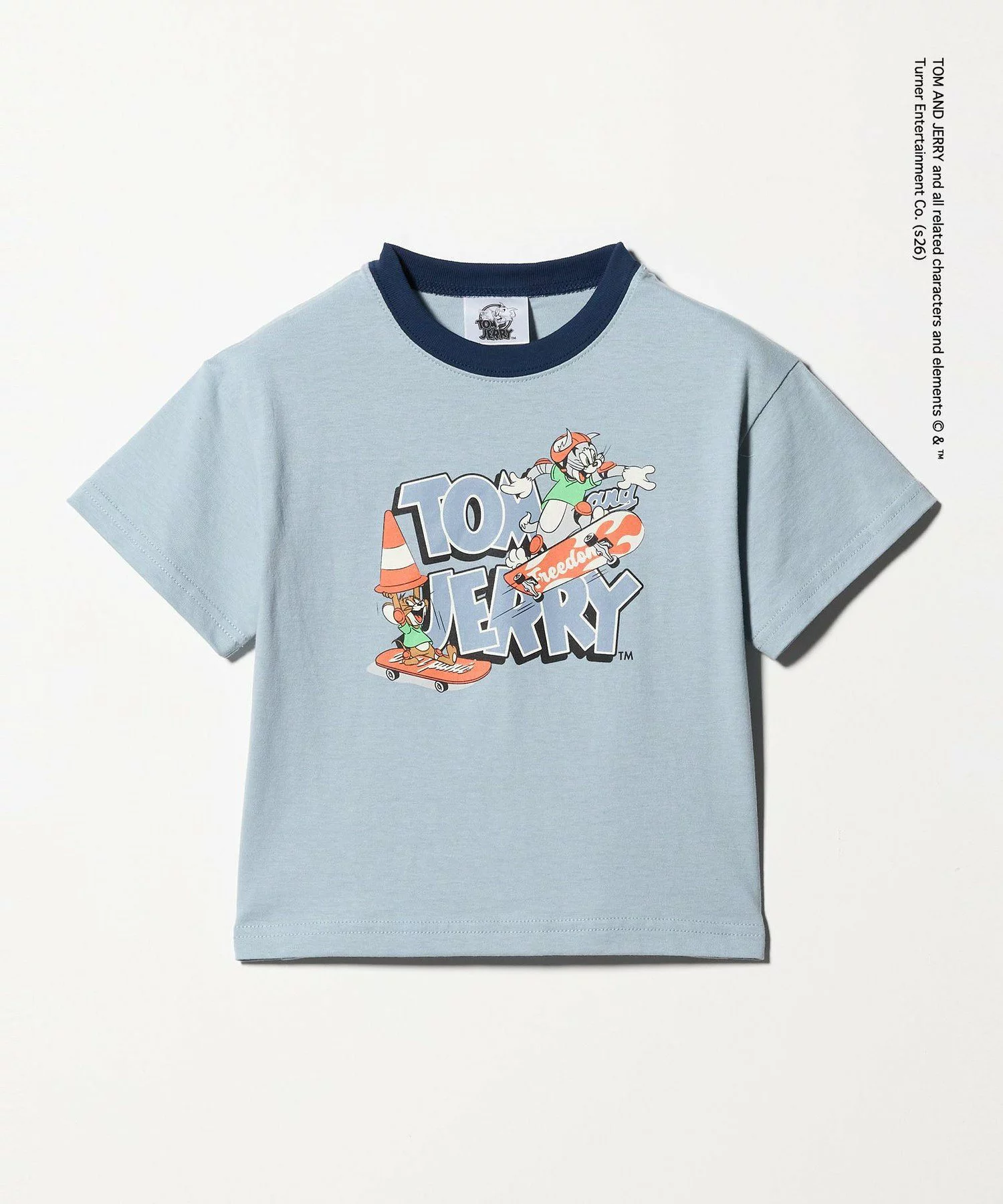 【⭐訂購⭐】🇯🇵 日本直送 🌀#TomNJerry 撞色圓領短袖 tee［3款選］🌀 [ELGA-0118][260824]