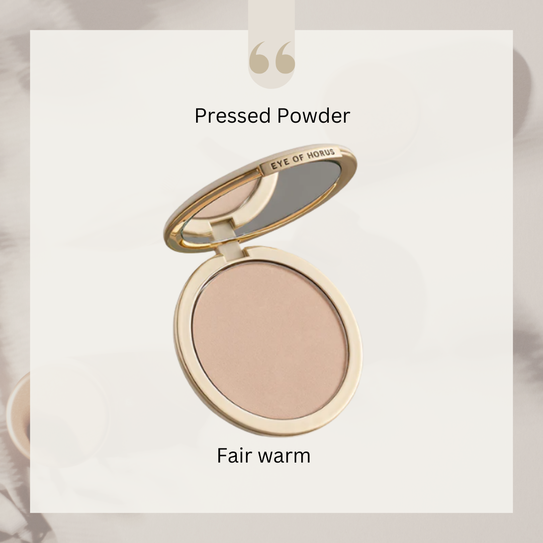 EYE OF HORUS Pressed Powder 絲緞柔霧輕裸蜜粉餅 10G