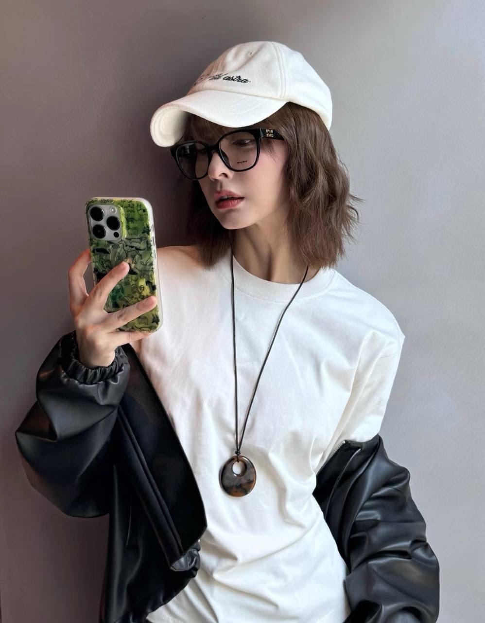 限時優惠💖訂貨🩵🍒MIUMIU 黑框平光鏡 素顏神器~亦可以自行配度數鏡片