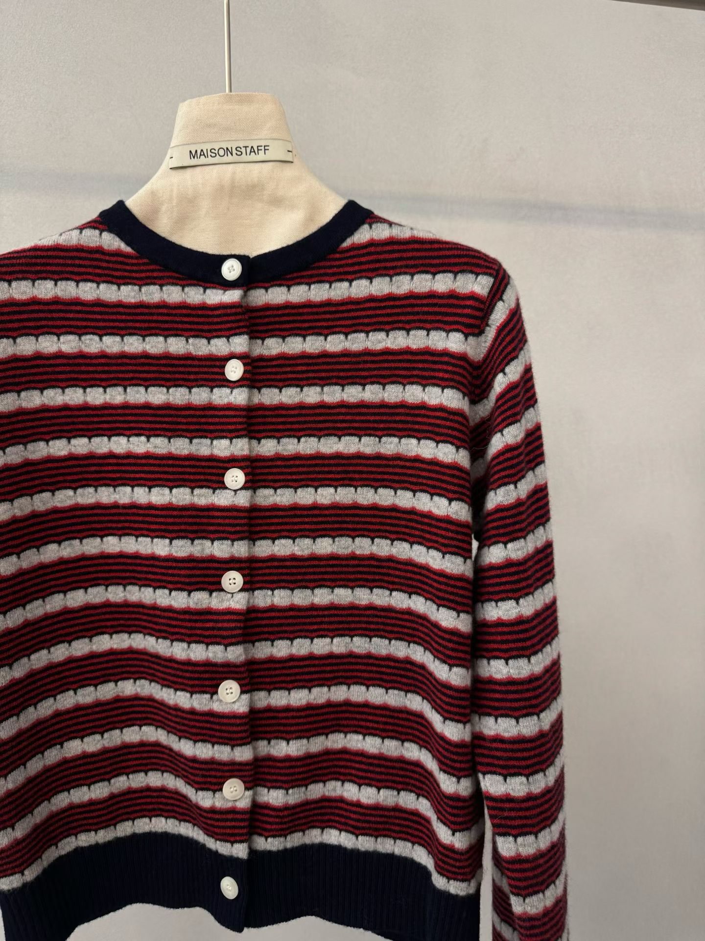 (2026FW) MAISONSTAFF - CARDIGAN 