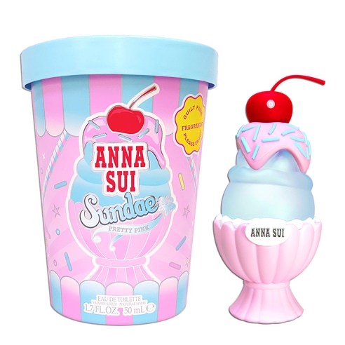 ANNA SUI 粉红柚惑果漾圣代淡香水 SUNDAE PRETTY PINK FOR WOMEN EDT 50ML