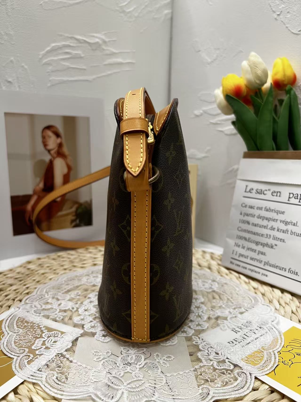 Louis Vuitton Monogram Drouot Crossbody Bag