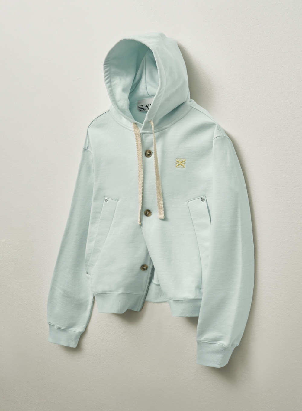 [SATUR] Teo Cotton All Day Hood Zip-up (4色)