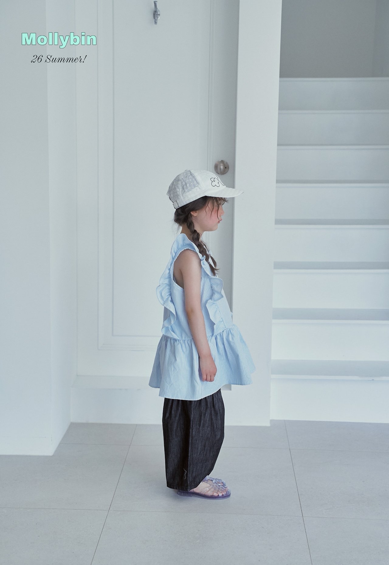 Molly | stripe OPS(Blue L105-115)