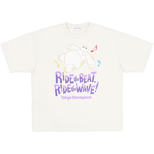 【預訂】TDR Baymax Ride the Beat, Ride the Wave! - tee (S - LL)