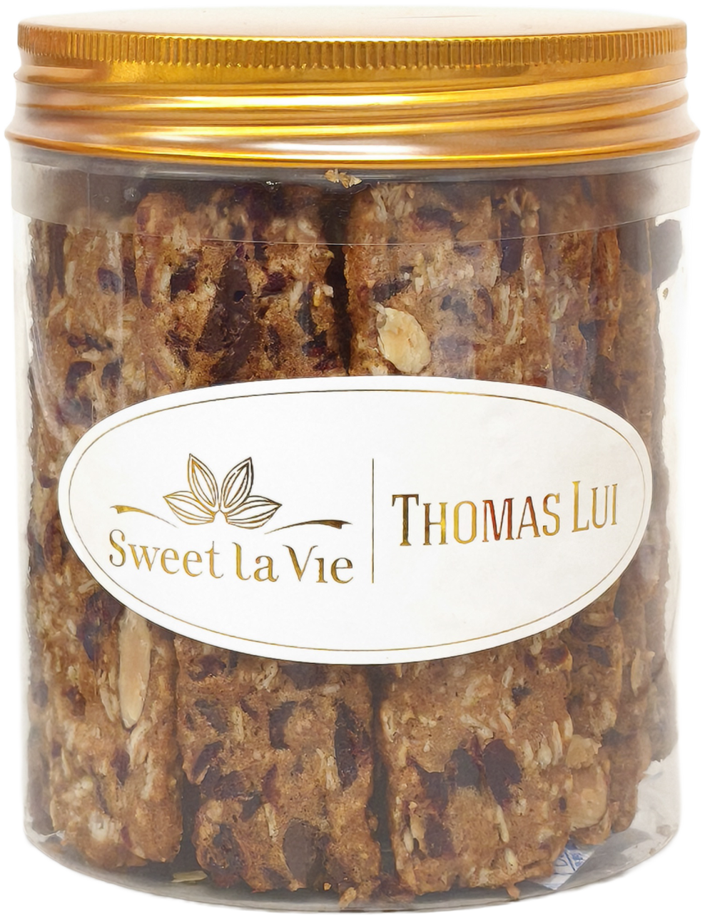 foodtalk 限量 <🎉 Sweet la Vie x Thomas Lui> 🌟 Cranberry Almond Cookies 紅莓杏仁曲奇 (280g)