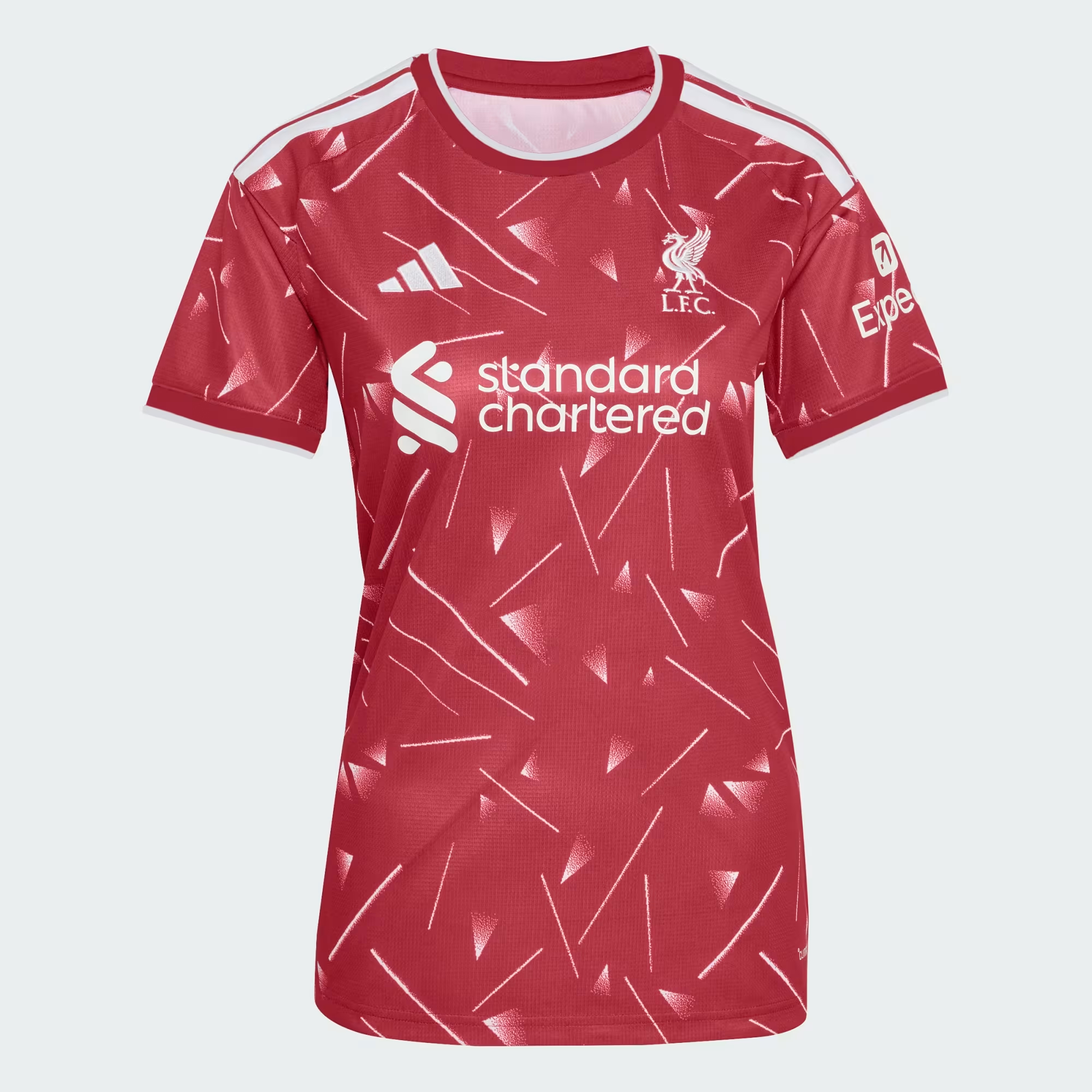 🔴⚪重塑八十年代經典 Adidas Liverpool 利物浦 2026-27 女裝主場球迷版球衣 (可加印字章) KB8256